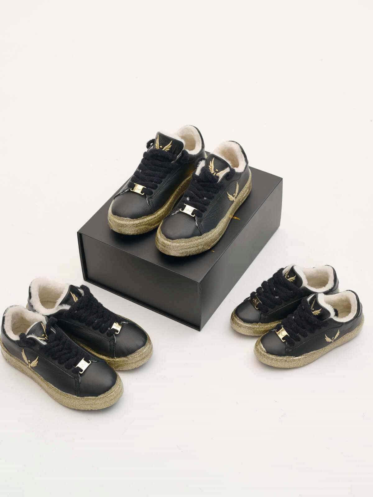 Sneakers gold SKU 0363, Shoes, photo 1