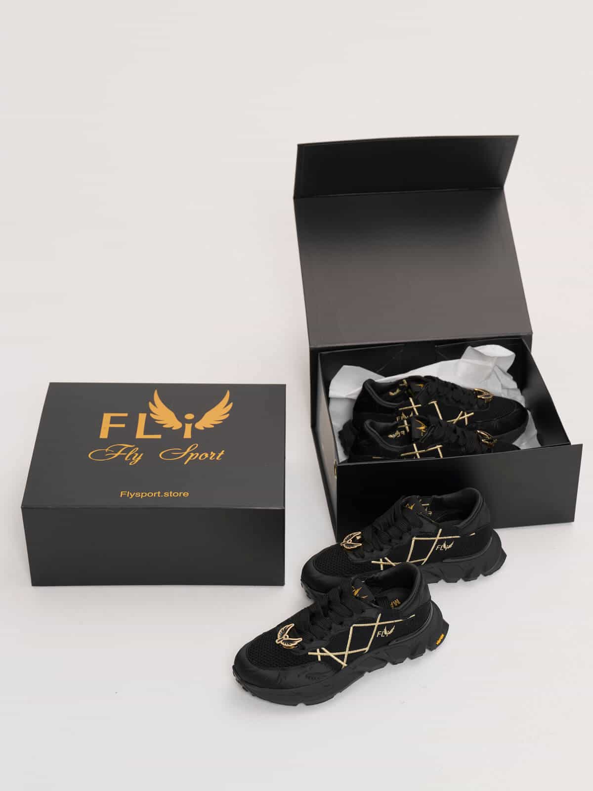 Sneakers black S-LINE SKU 0301, Shoes, photo 1