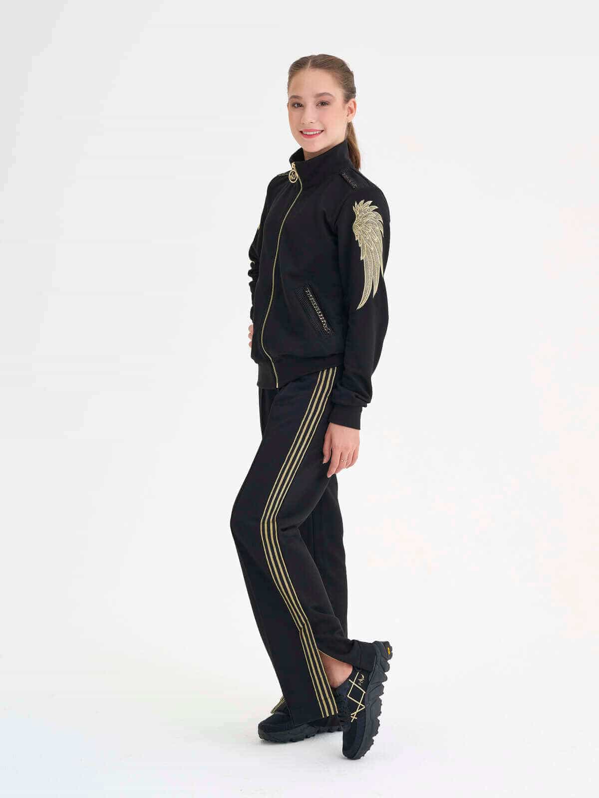 TRACKSUIT FLY with chains SKU 0241, Women's tracksuits, photo 1