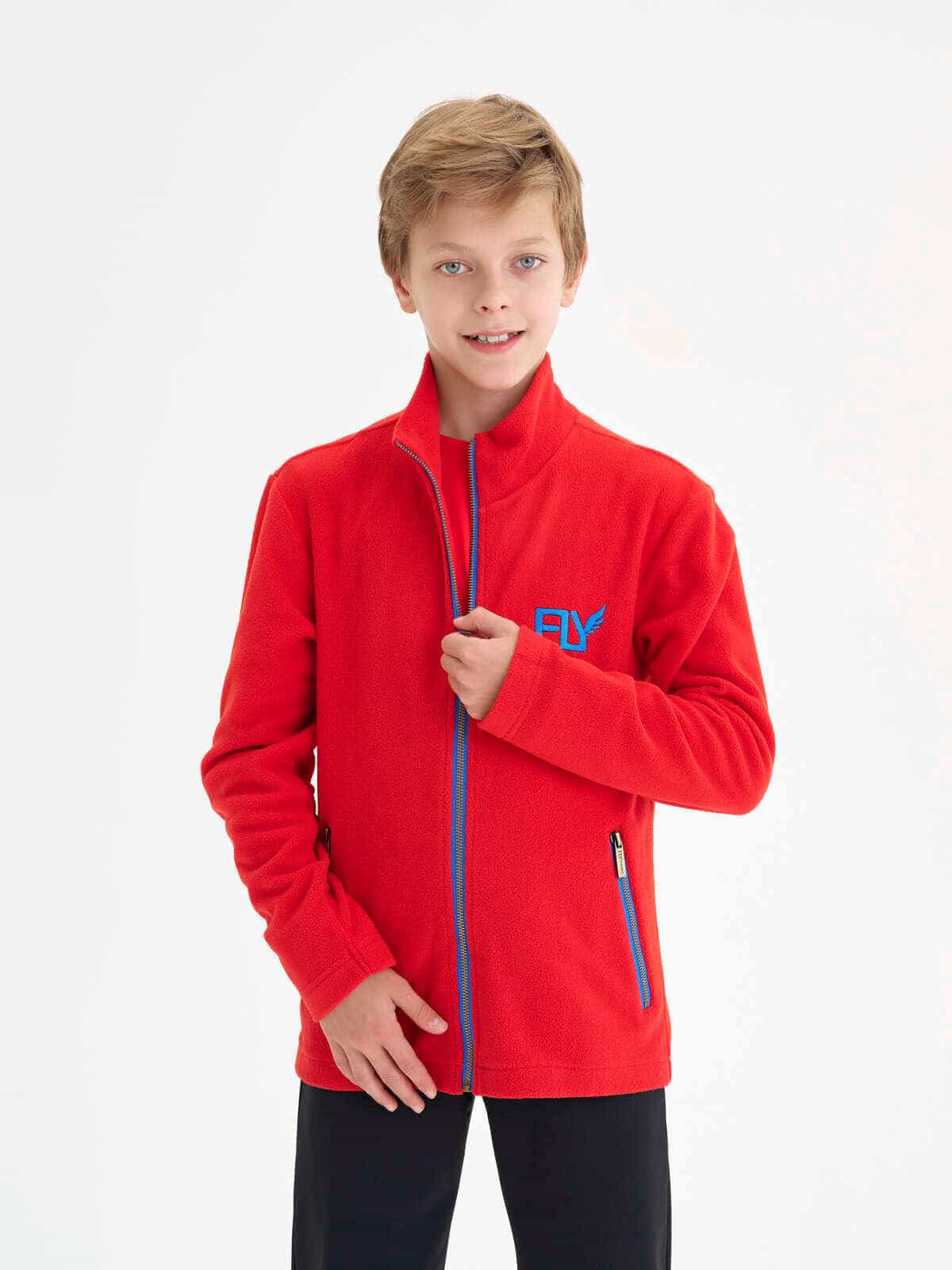 Men's Fleece skating jacket SKU 0296, Fleece tops, photo 1