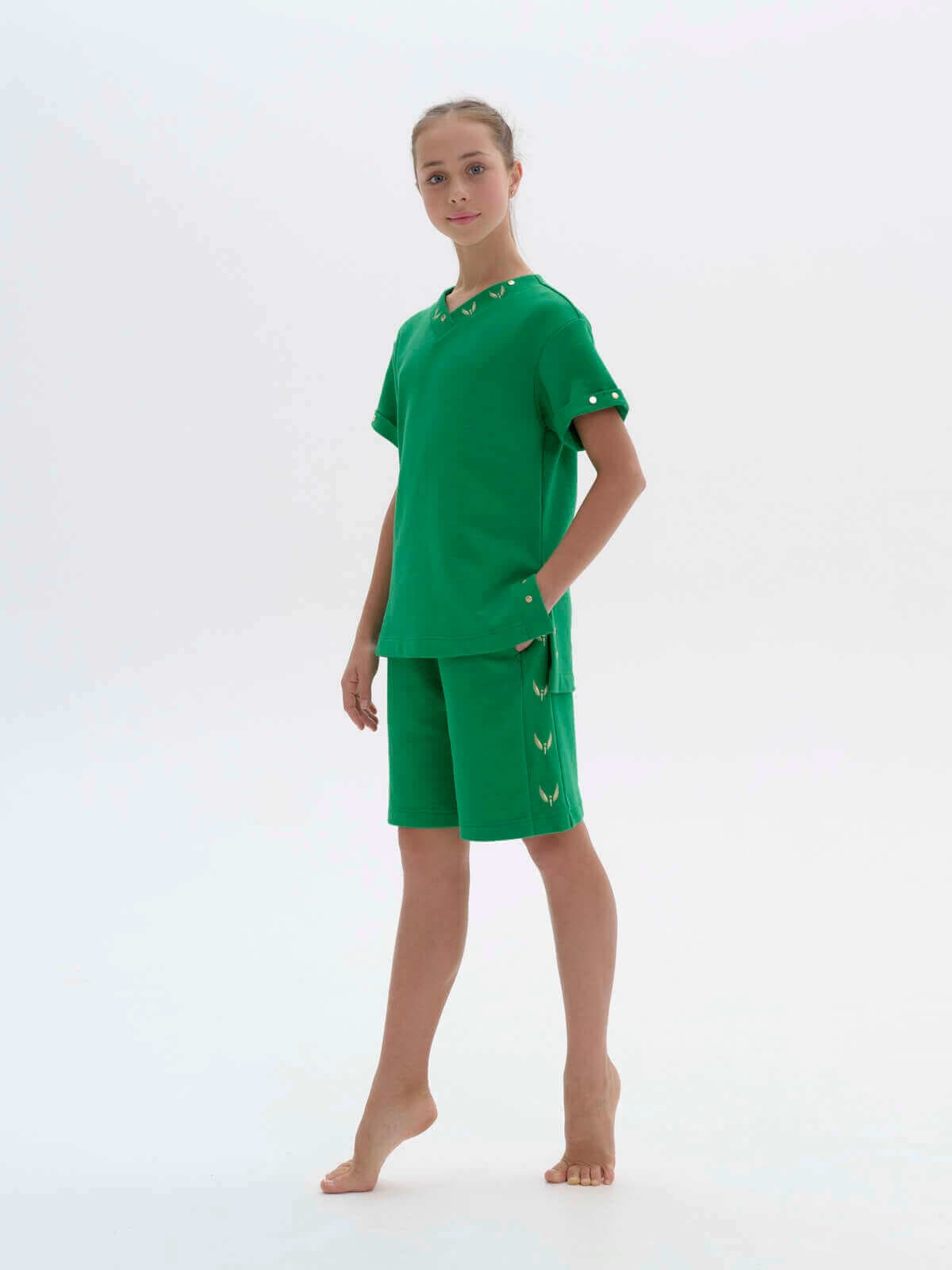Two-piece set Green apple SKU 0389, photo 2
