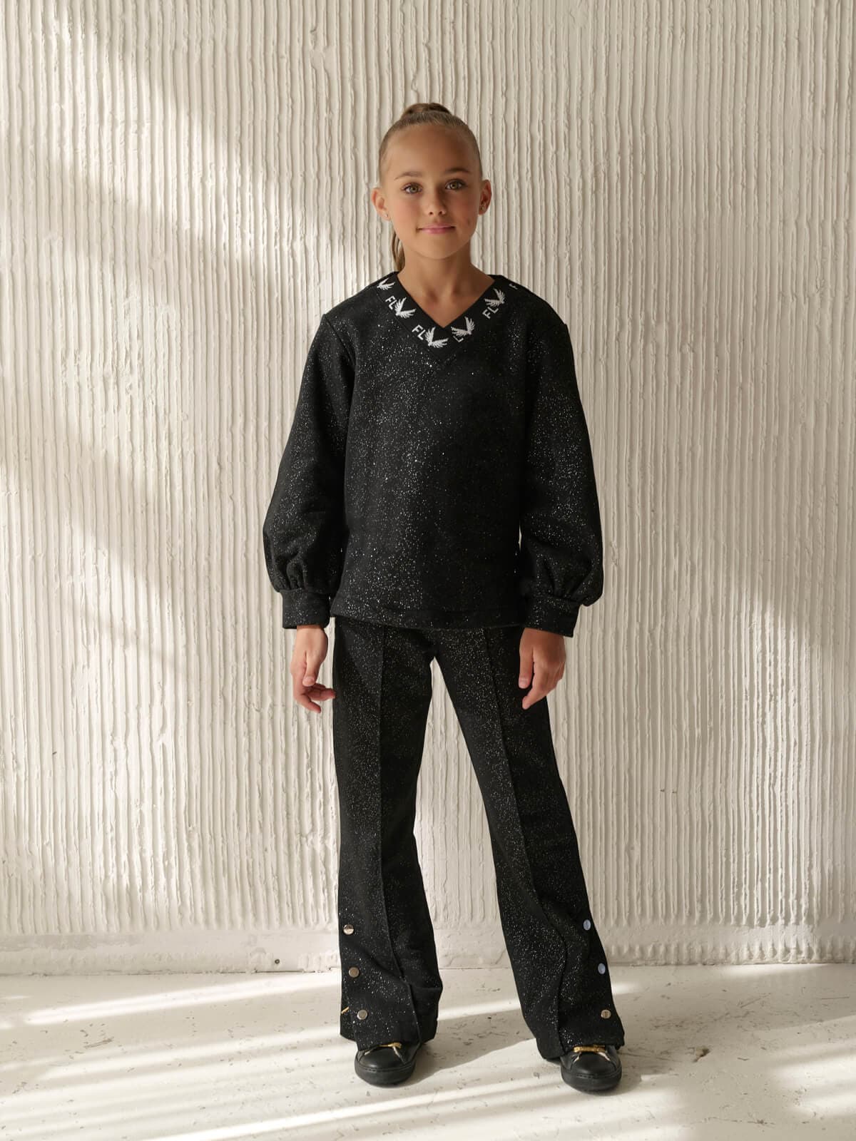 TRACKSUIT GLITTER Silver SKU 0390, photo 1
