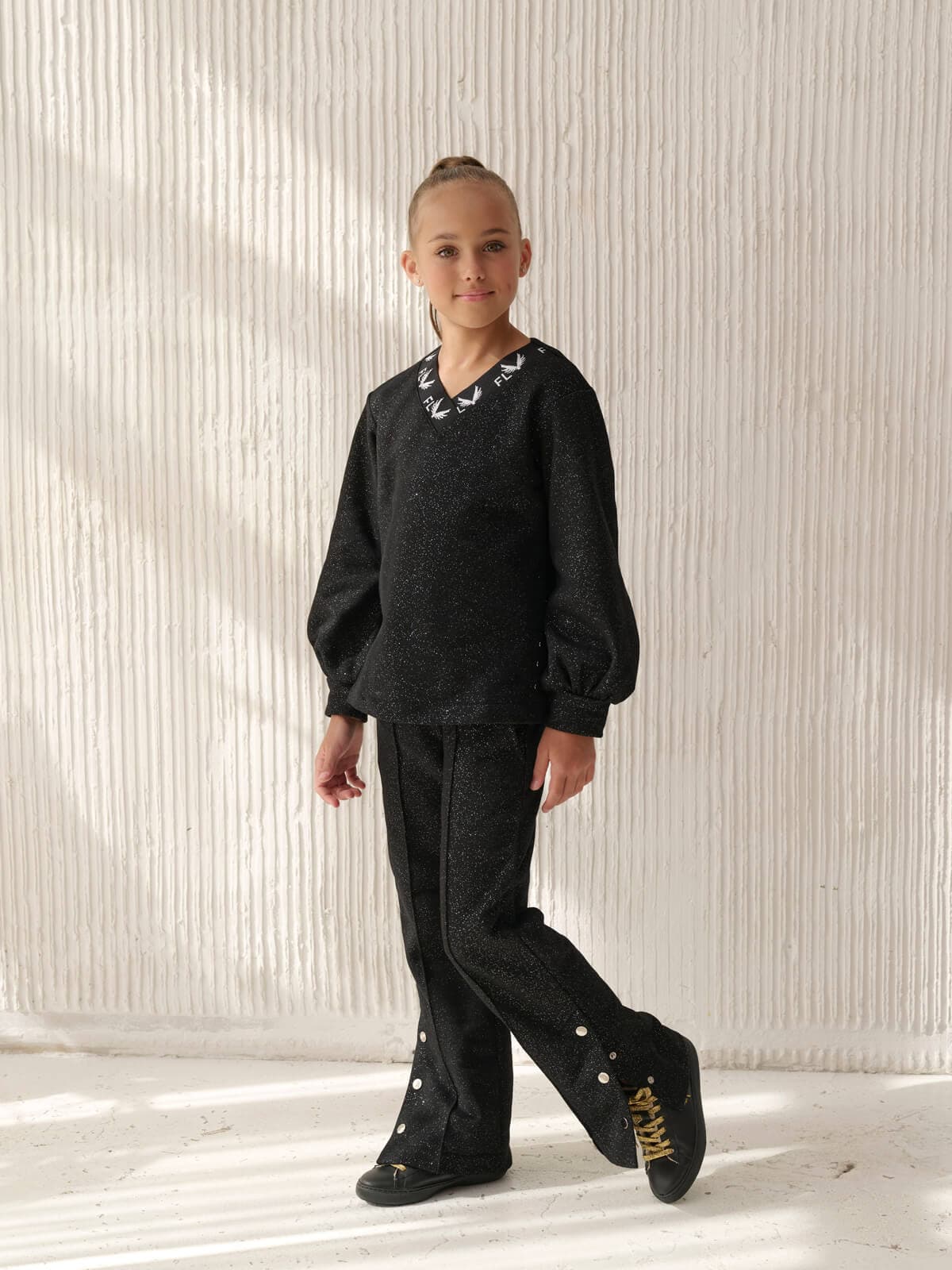 TRACKSUIT GLITTER Silver SKU 0390, photo 2
