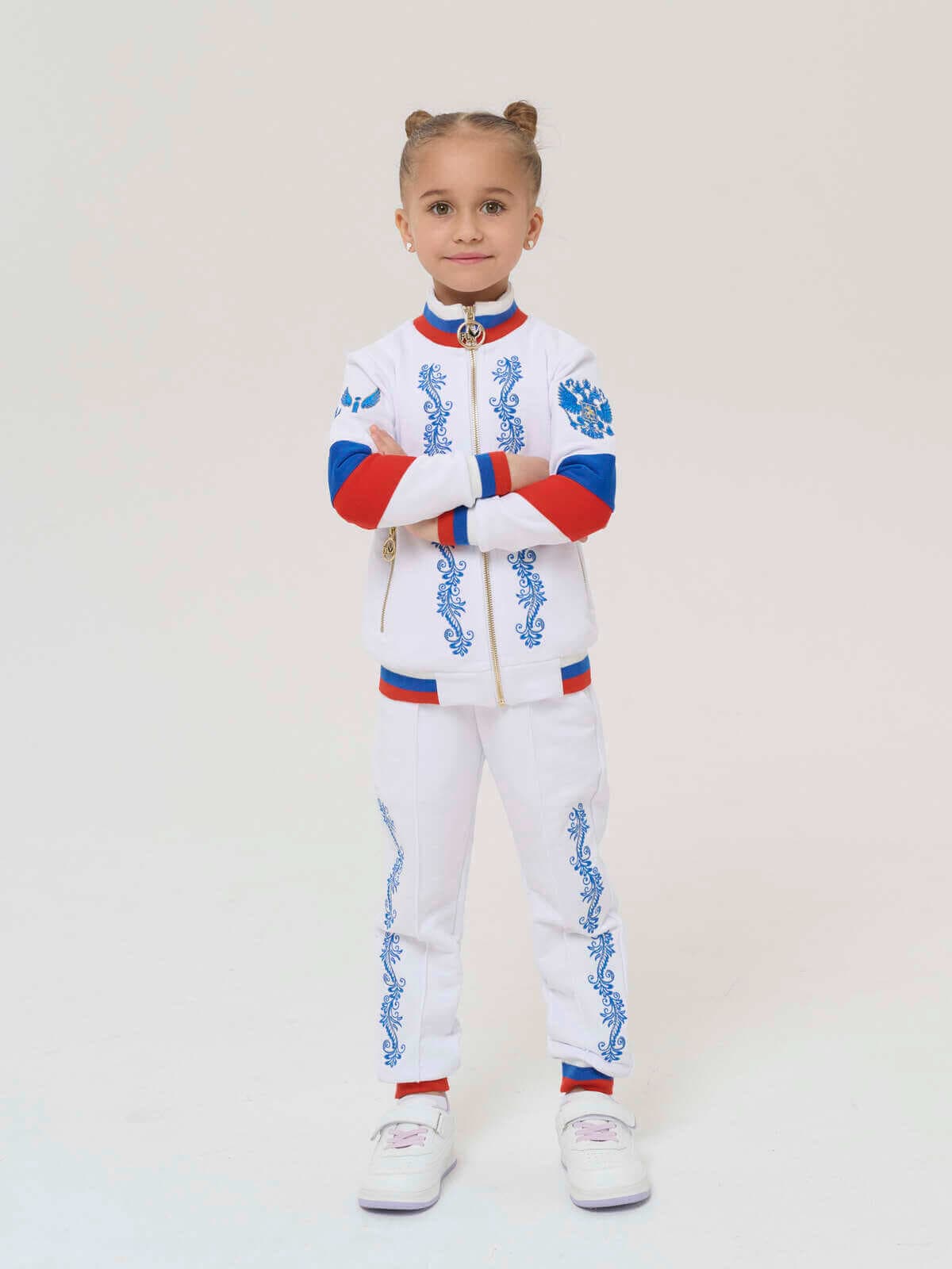 TRACKSUIT "Trikolor 2" ("Tricolour 2") SKU 0393-1, photo 1