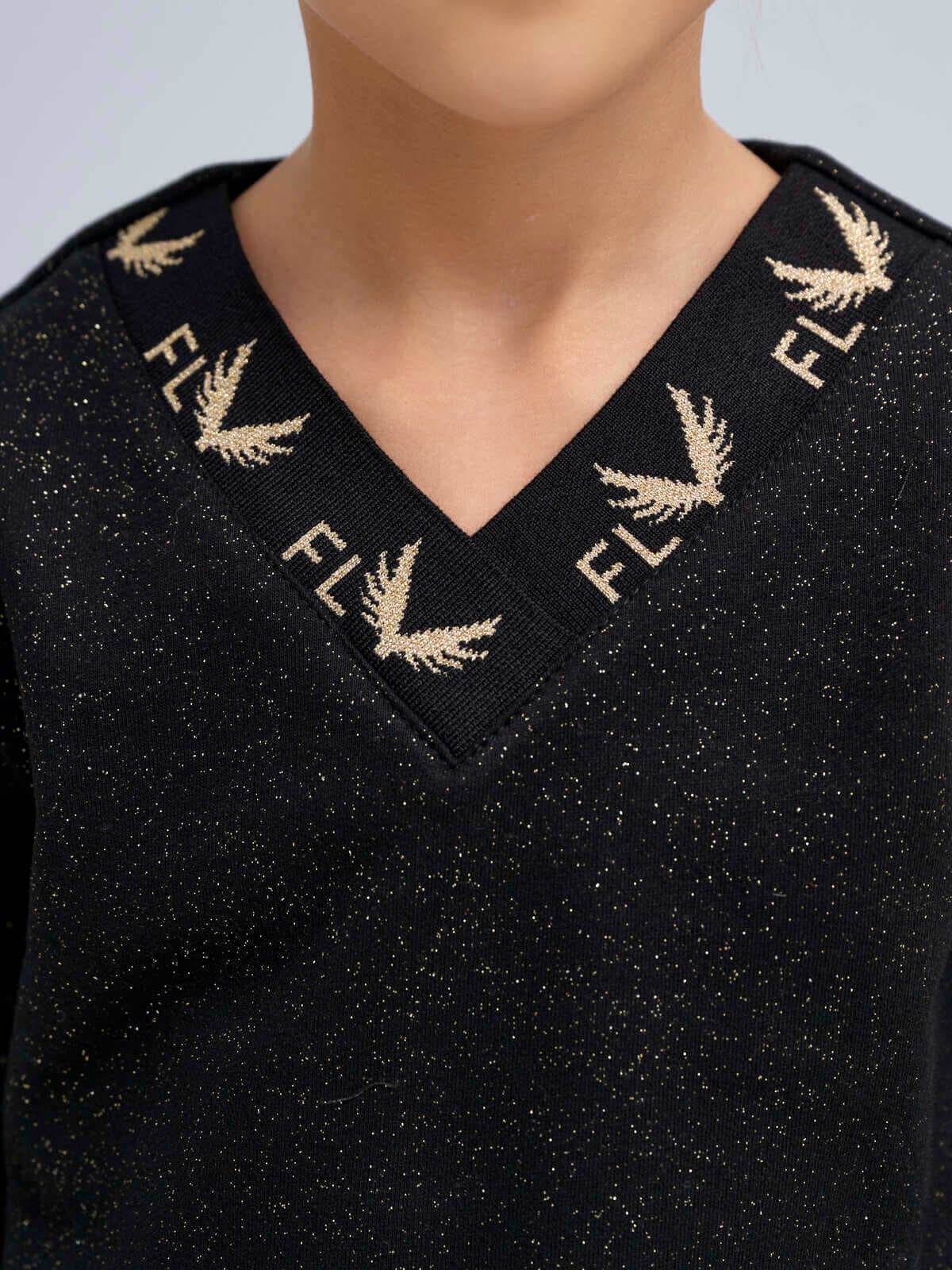 TRACKSUIT GLITTER Gold SKU 0291, photo 3
