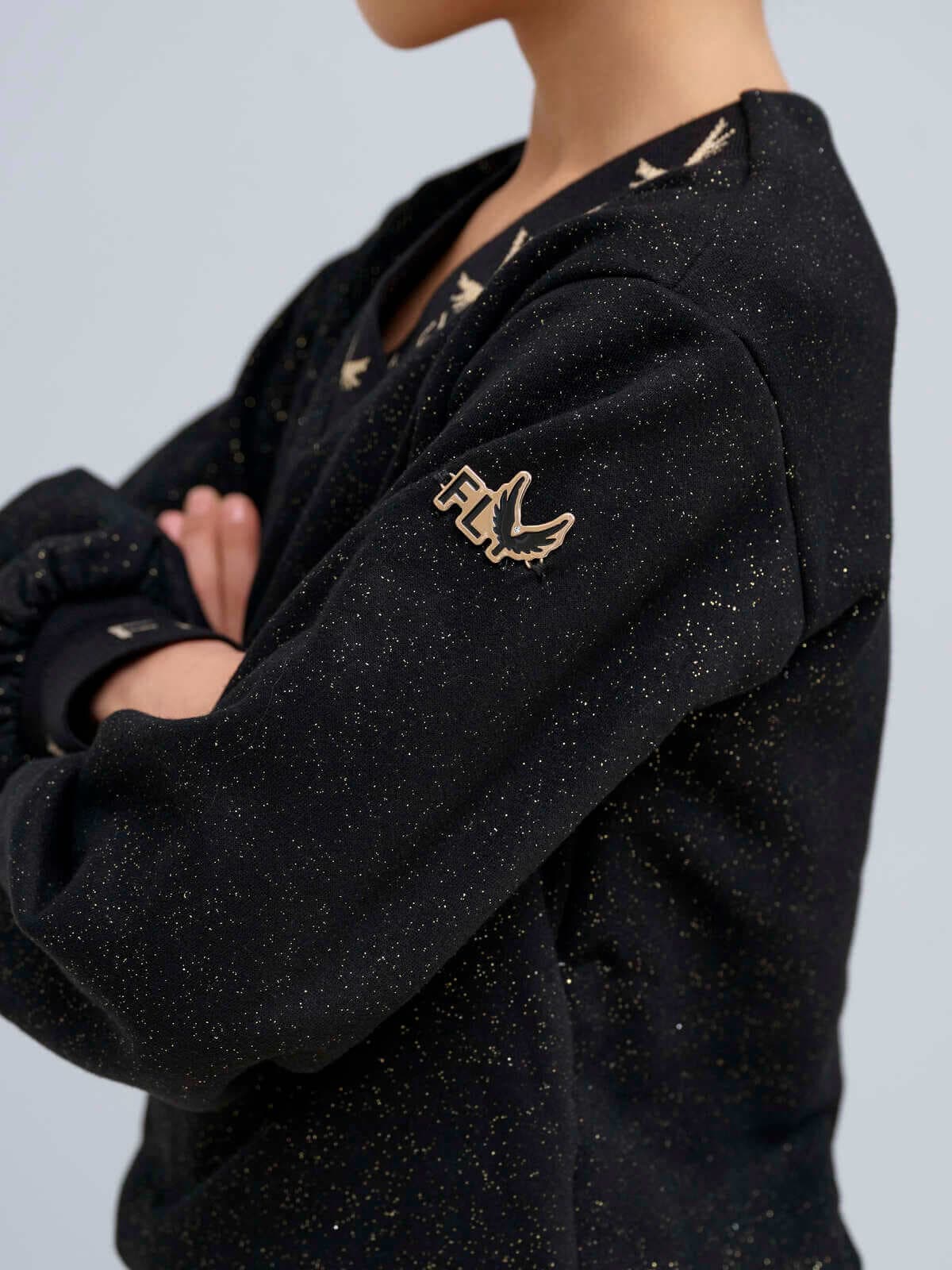 TRACKSUIT GLITTER Gold SKU 0291, photo 4
