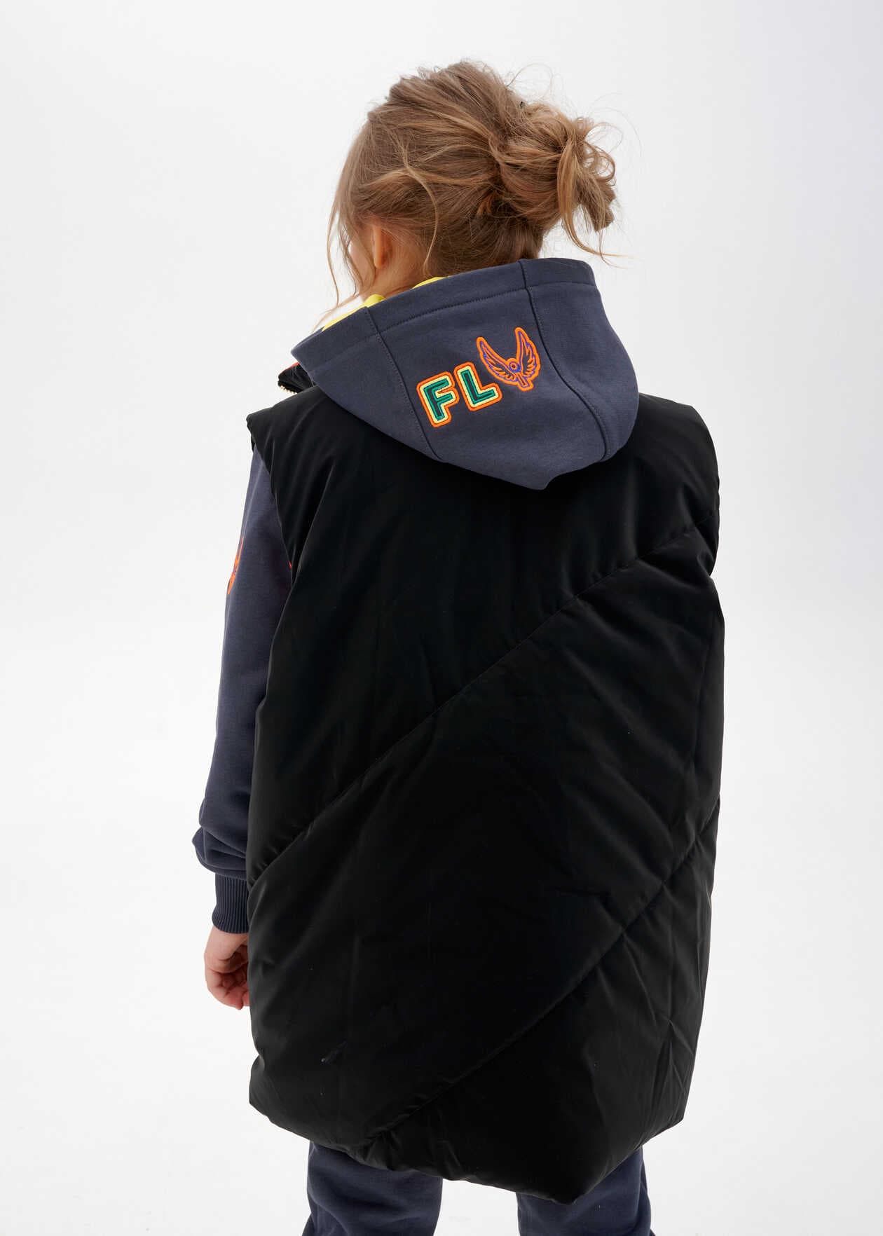 Vest with brightly coloured letters SKU 0081, photo 7