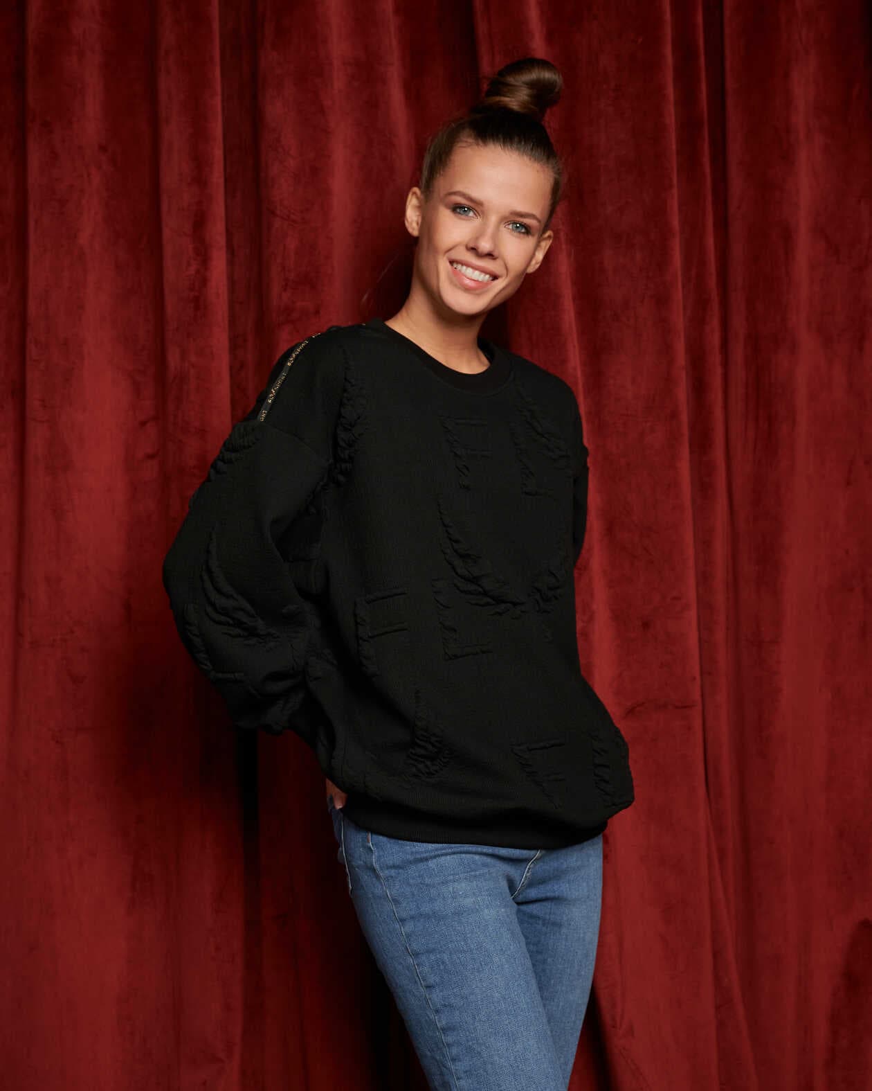 Oversized sweatshirt 3D SKU 0069, photo 2