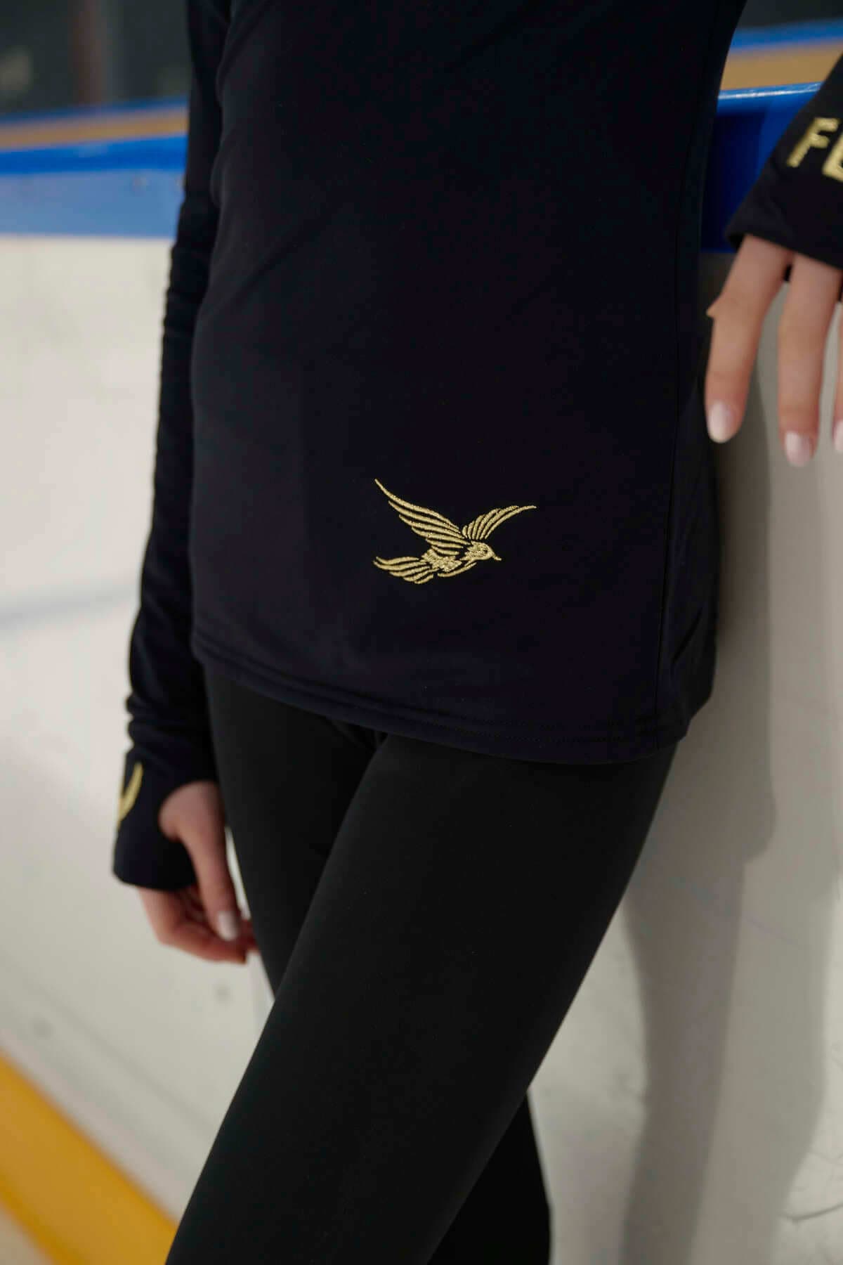 Long sleeve top "Ptitsa" ("Bird") SKU 0102, photo 2