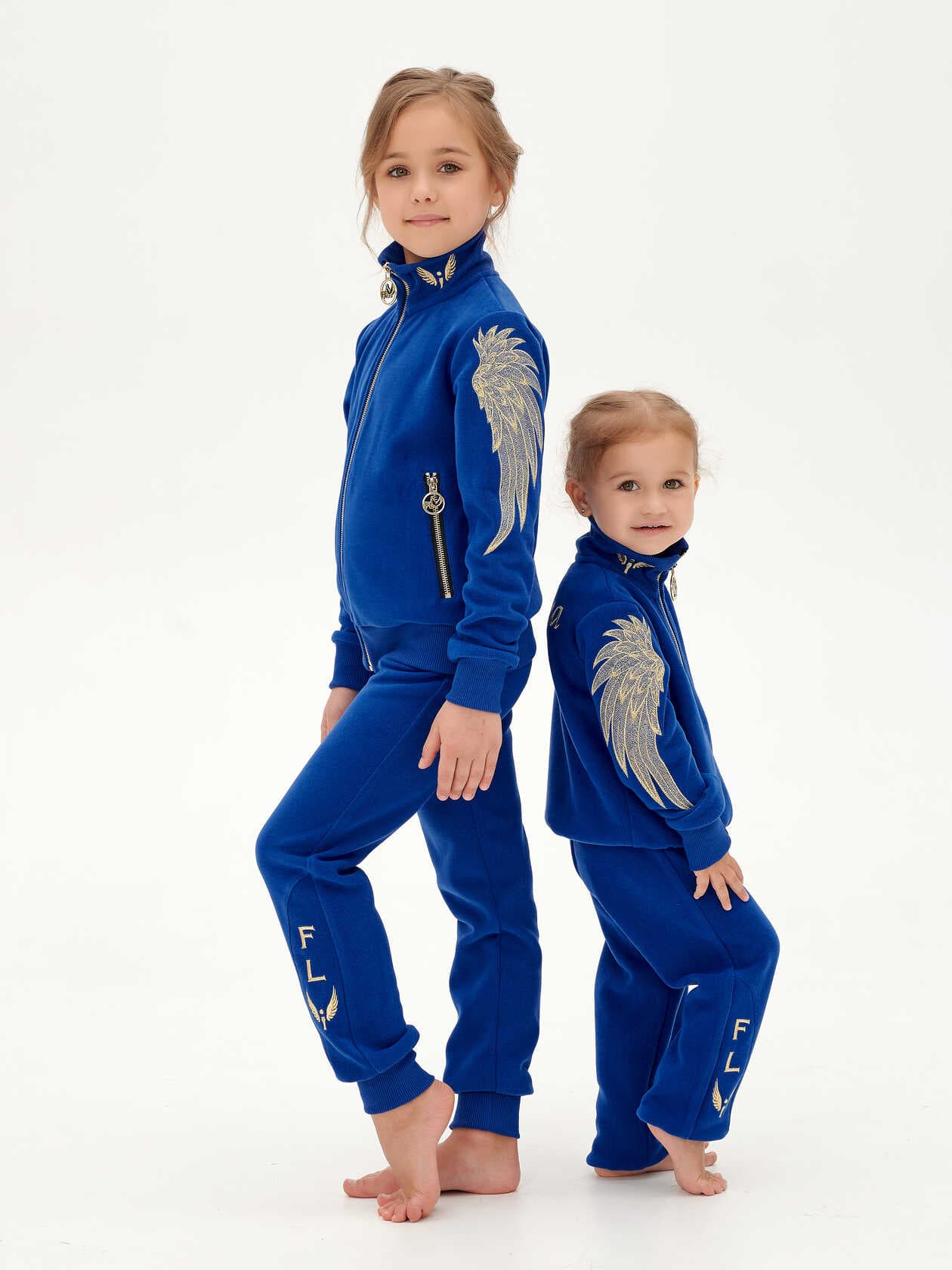 Tracksuit "Vasilkovyi" ("Cornflower blue") SKU 0126-1, photo 3