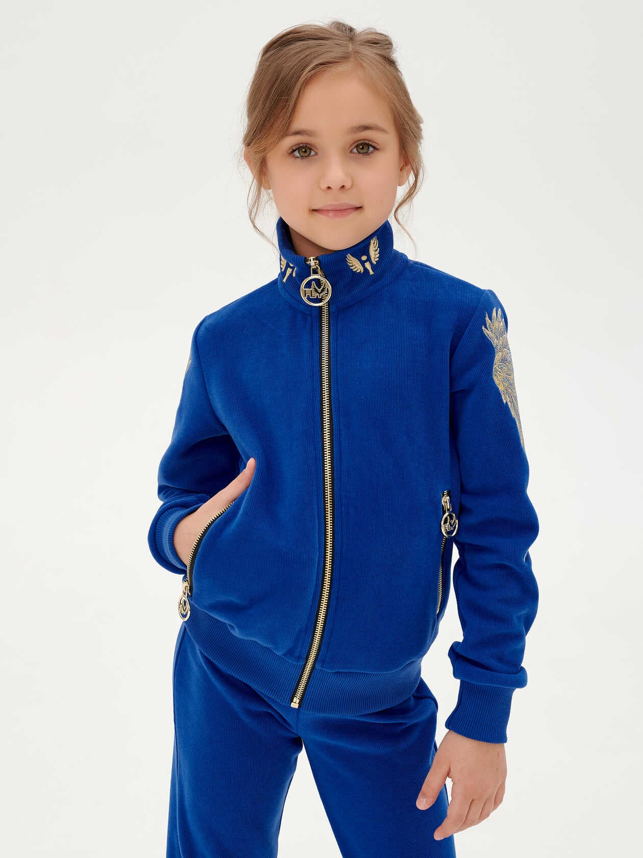 Tracksuit "Vasilkovyi" ("Cornflower blue") SKU 0126-1, photo 5