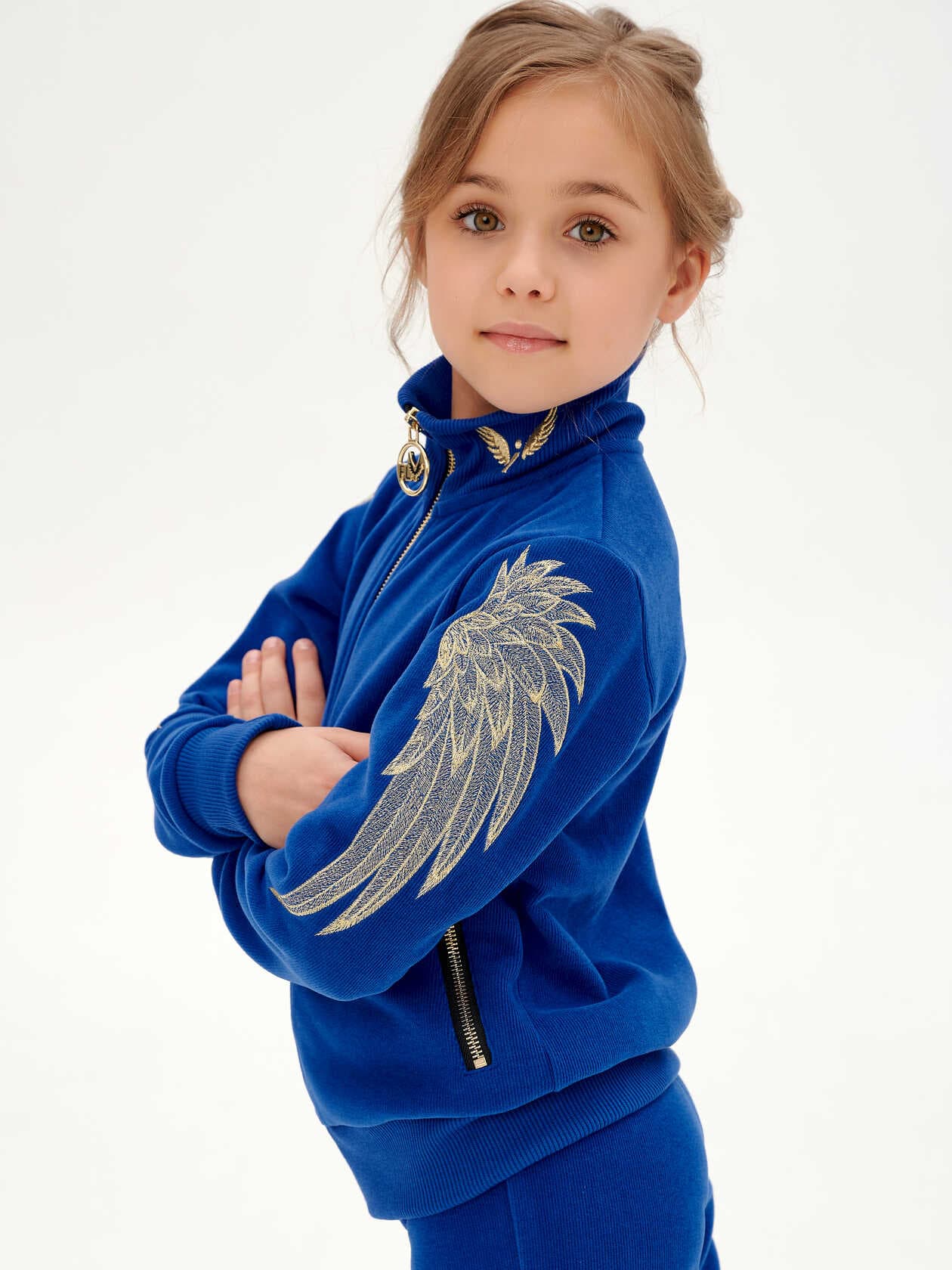 Tracksuit "Vasilkovyi" ("Cornflower blue") SKU 0126-1, photo 6