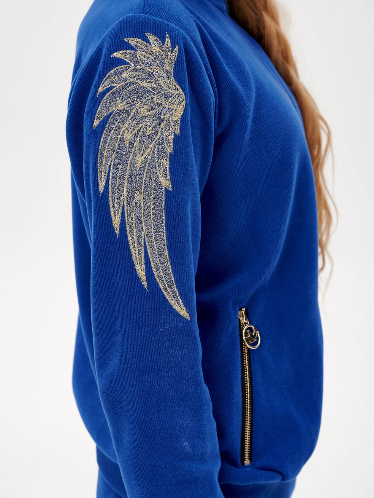 Tracksuit "Vasilkovyi" ("Cornflower blue") SKU 0126-1, photo 9