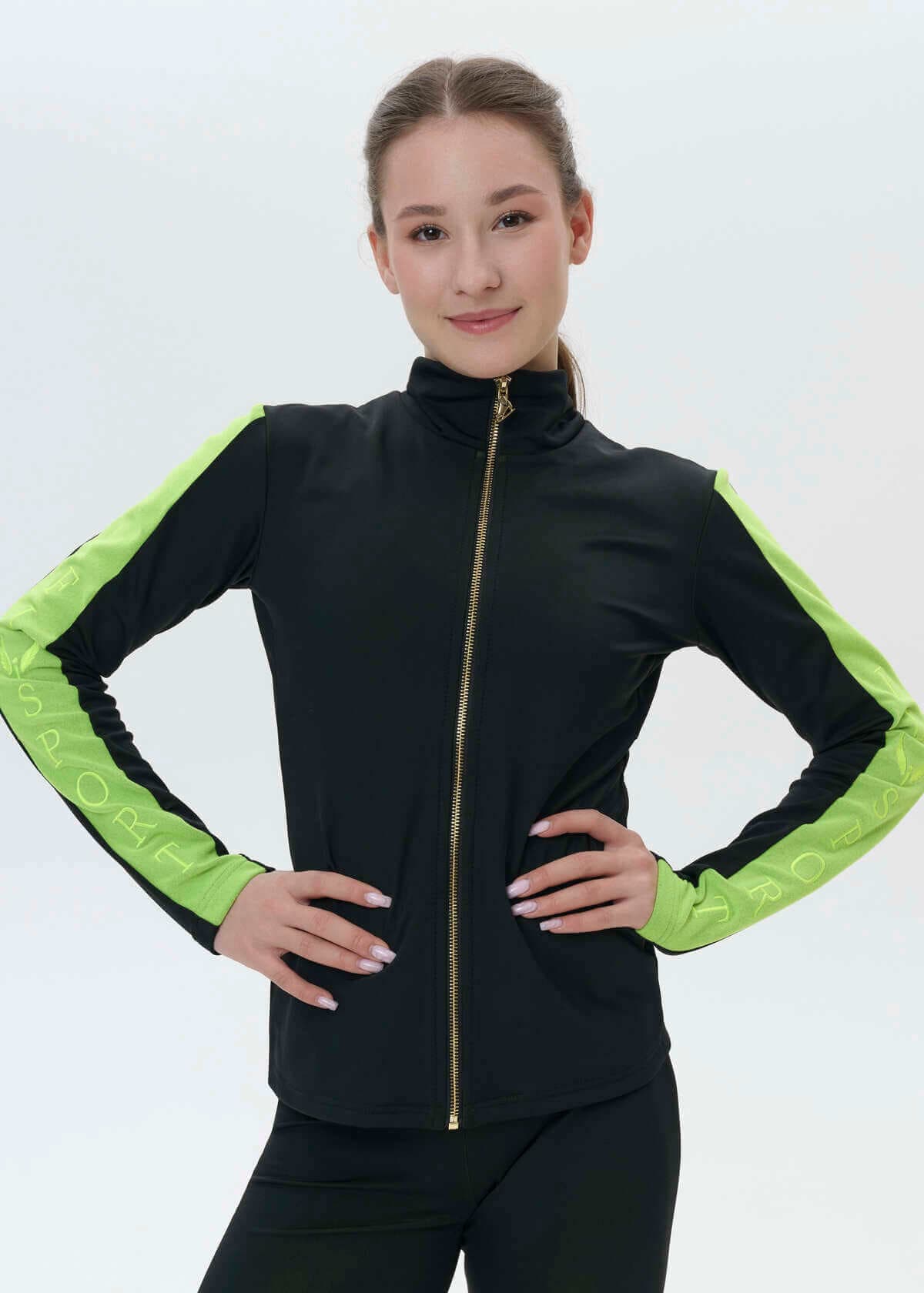 Tracksuit with light green inserts SKU 0143, photo 2