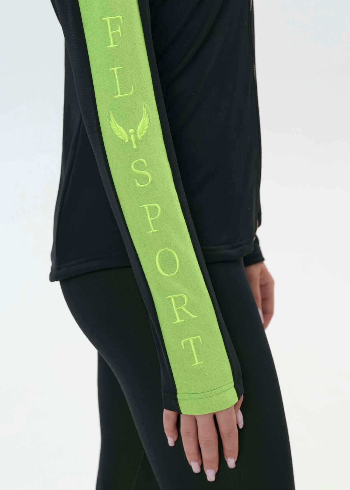 Tracksuit with light green inserts SKU 0143, photo 4