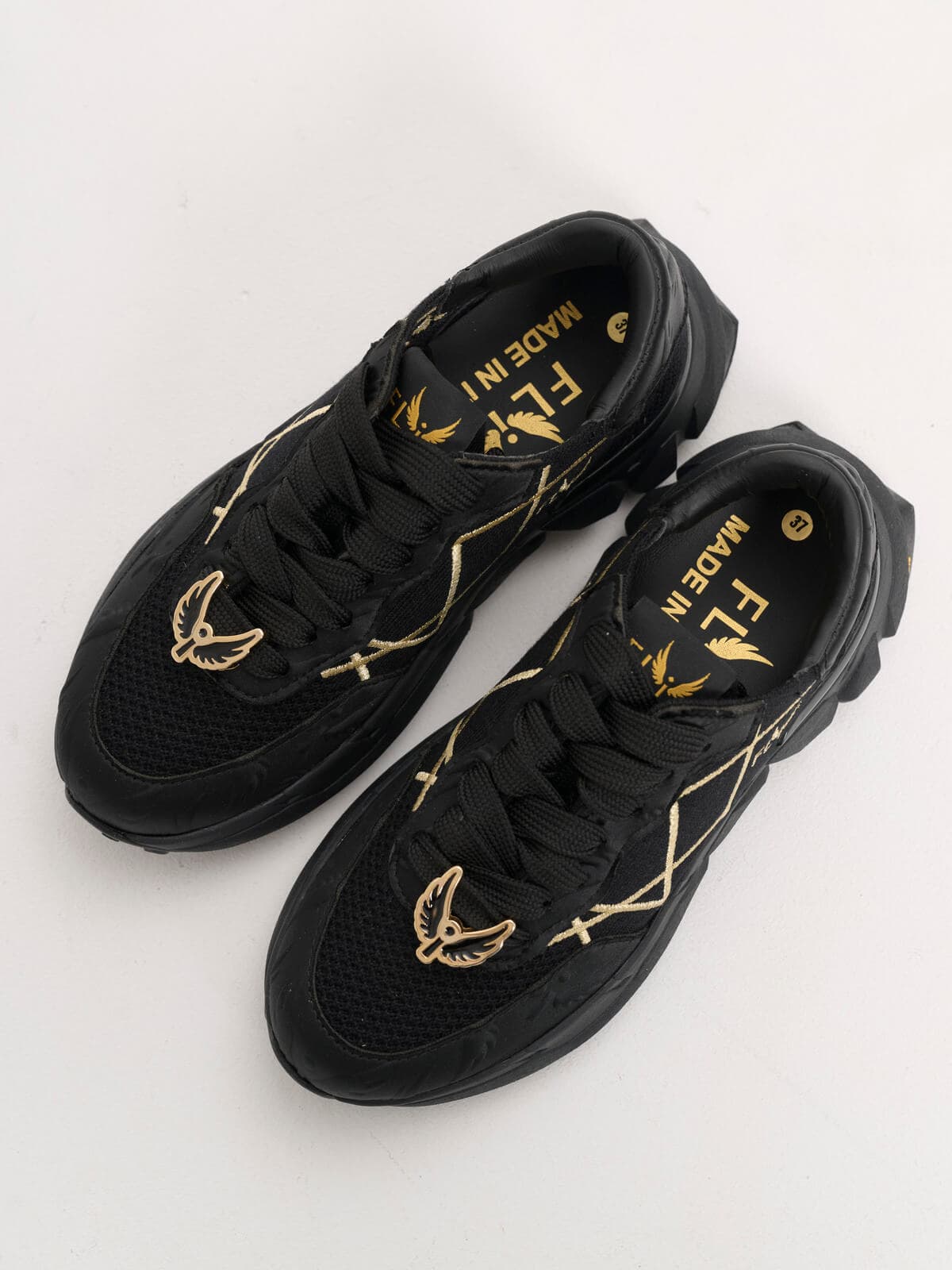 Sneakers black S-LINE SKU 0301, photo 4