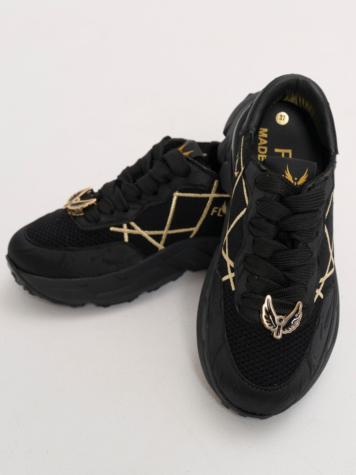 Sneakers black S-LINE SKU 0301, photo 7