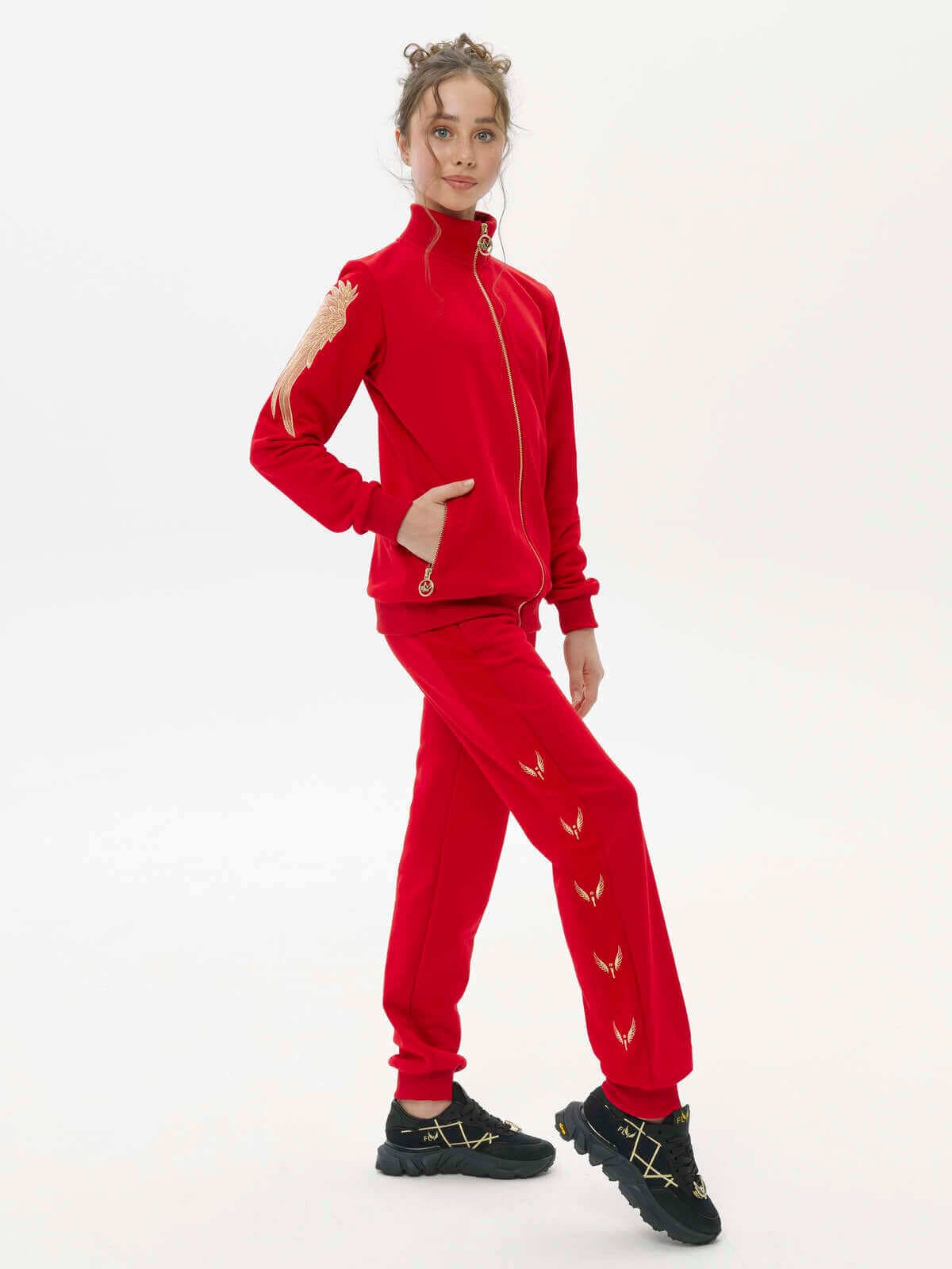 TRACKSUIT Red Classic SKU 0485-2, photo 1