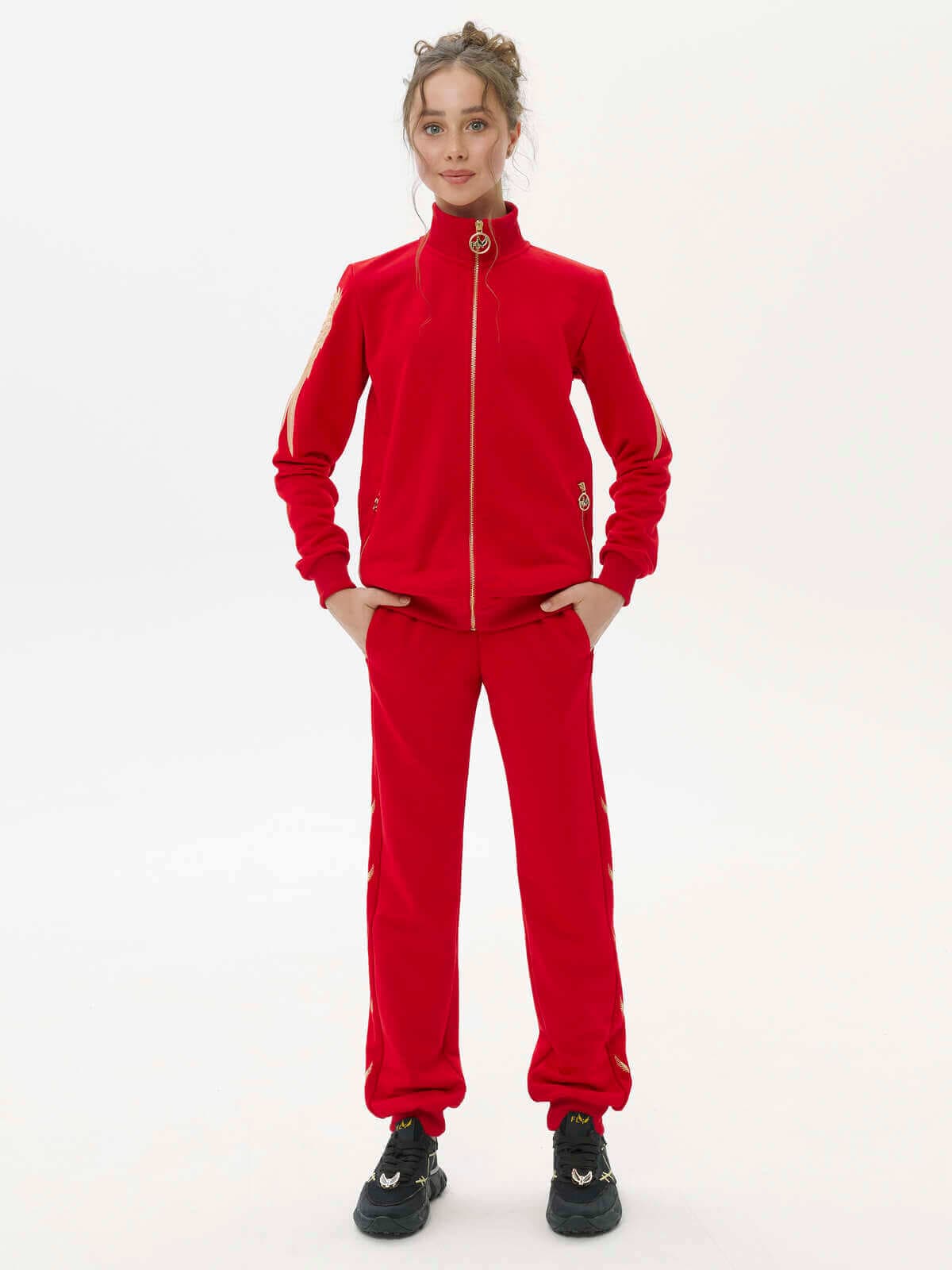 TRACKSUIT Red Classic SKU 0485-2, photo 2