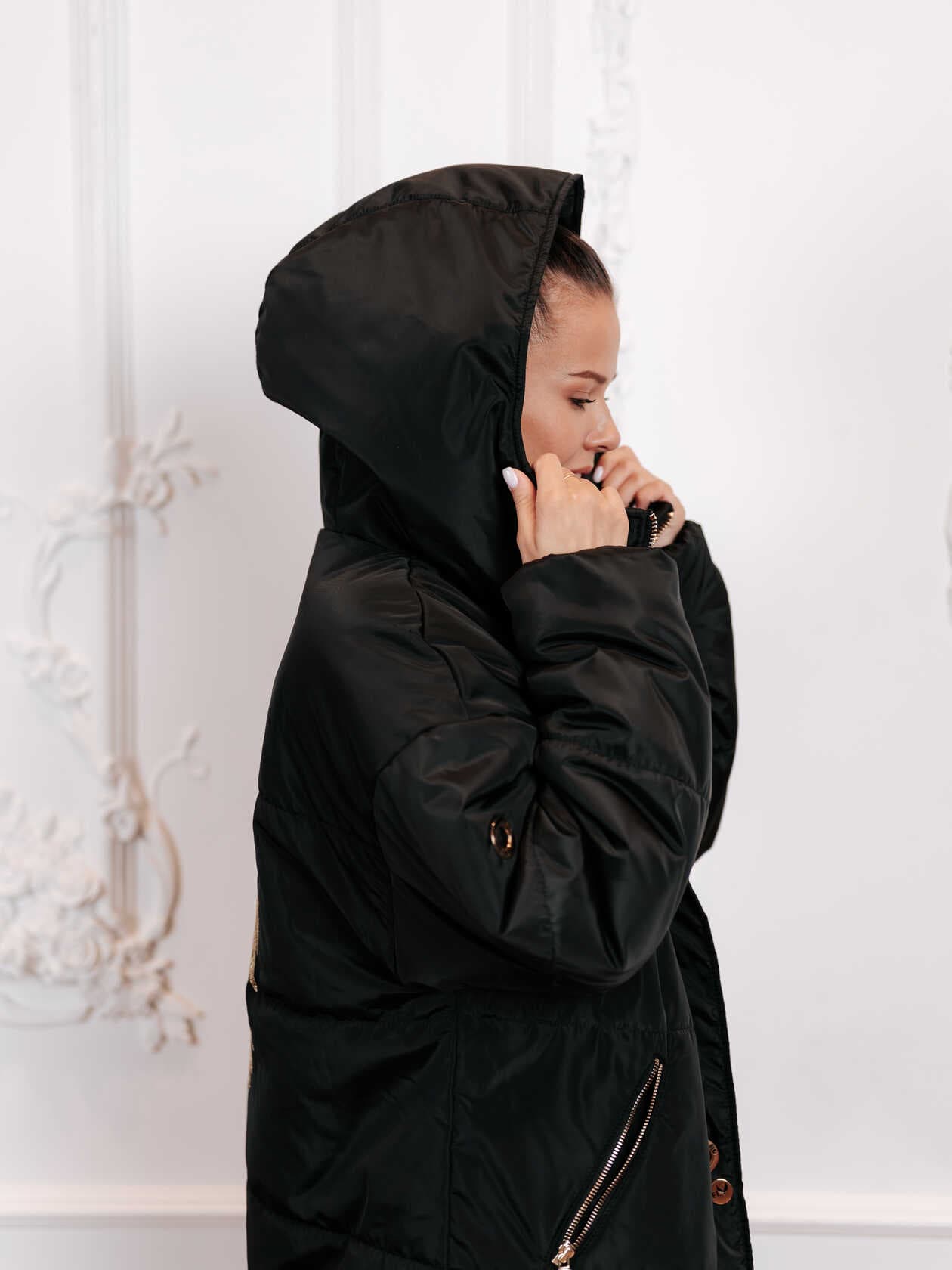 hoodied puffer coat SKU 0048-1-2, photo 5