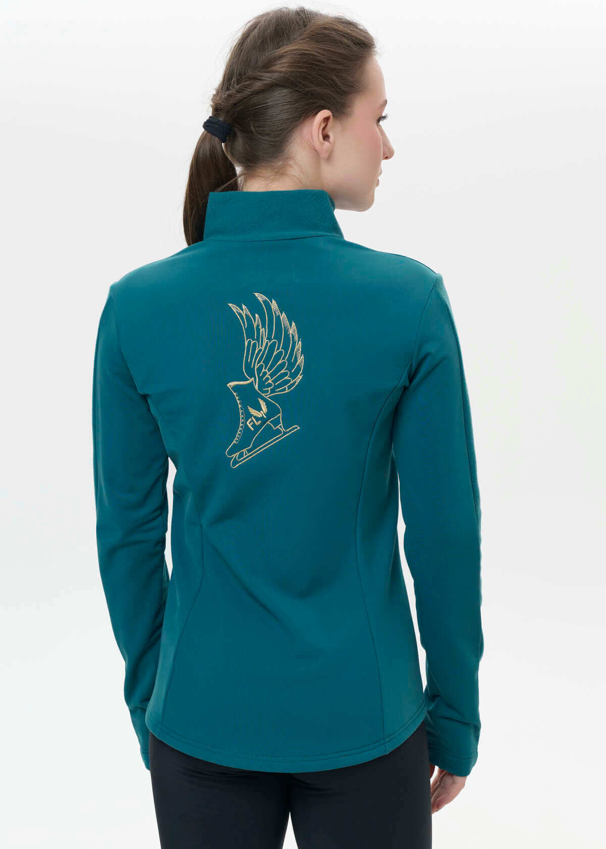 Лонгслив на молнии - 0408