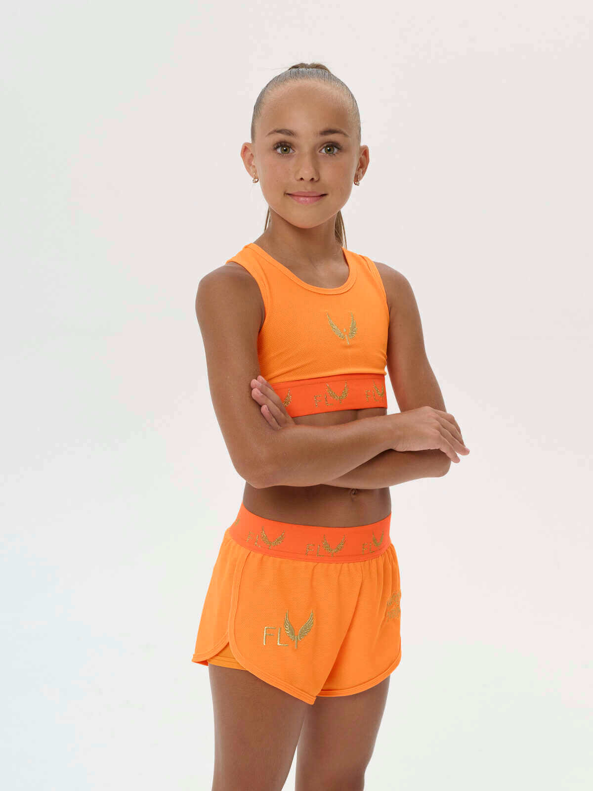 Комплект тренировочный из спортивной сетки яркий – 0187-2