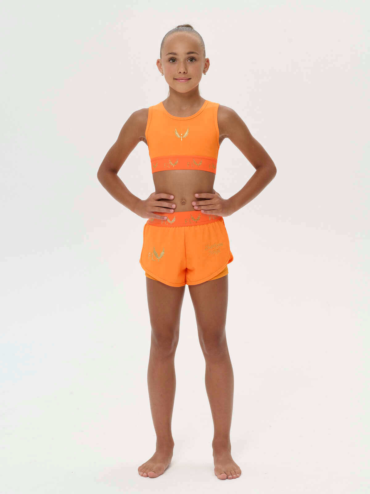 Комплект тренировочный из спортивной сетки яркий – 0187-2