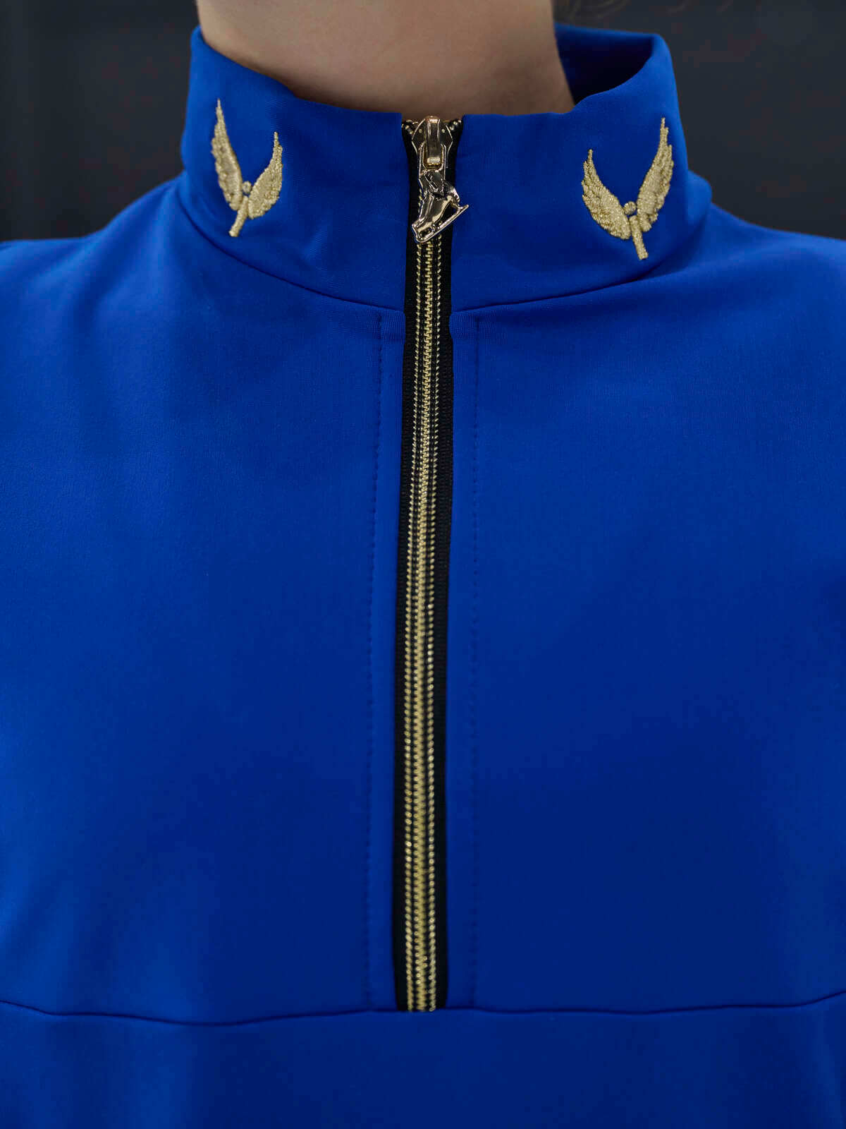 Лонгслив на молнии - 0294